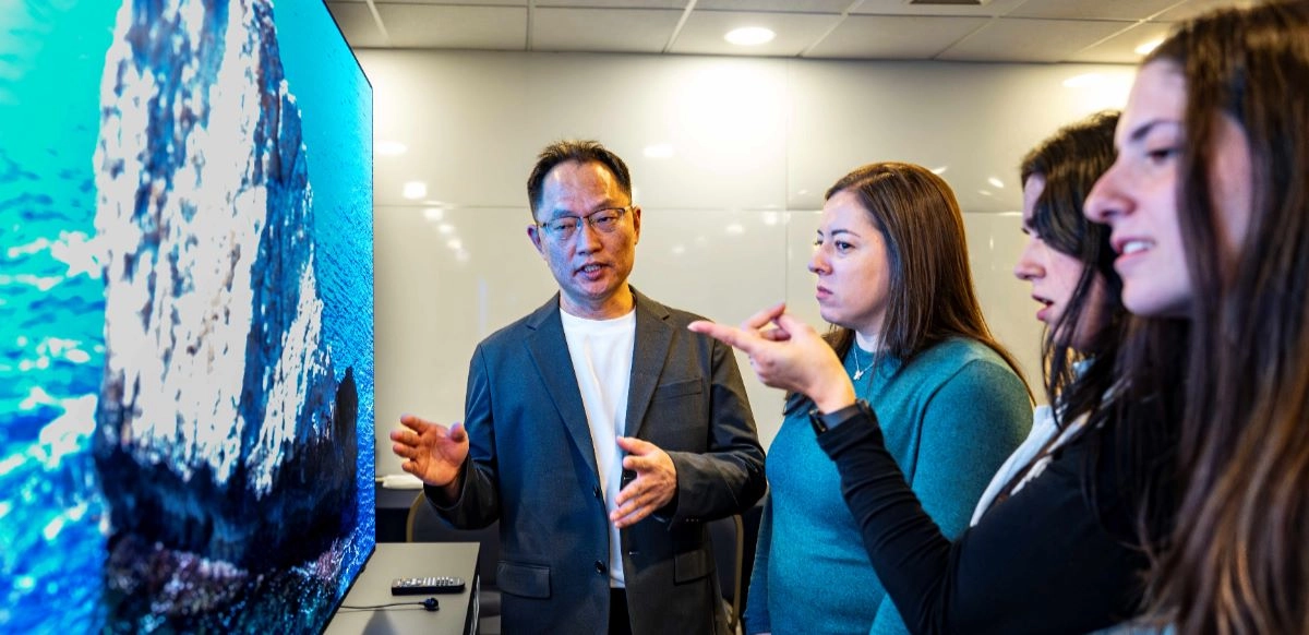 Samsung lanza monitores 3D sin gafas y televisores con IA
