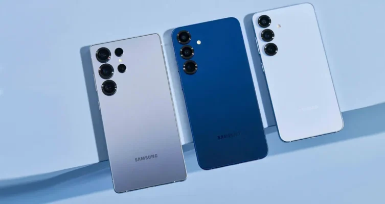 Toda la familia Galaxy S25 Ultra con nuevos colores.