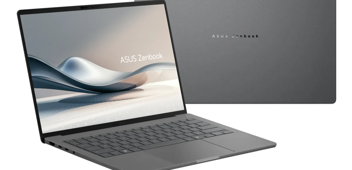 ASUS Zenbook A14, ligereza y potencia en un diseño revolucionario con IA.