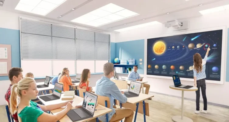 Aulas equipadas con proyectores BrightLink