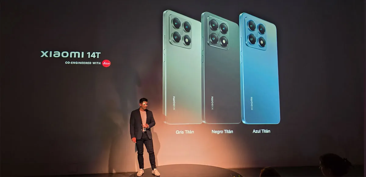 La gama de colores del Xiaomi 14T.