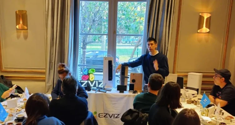 Evento de prensa de Ezviz en Argentina.