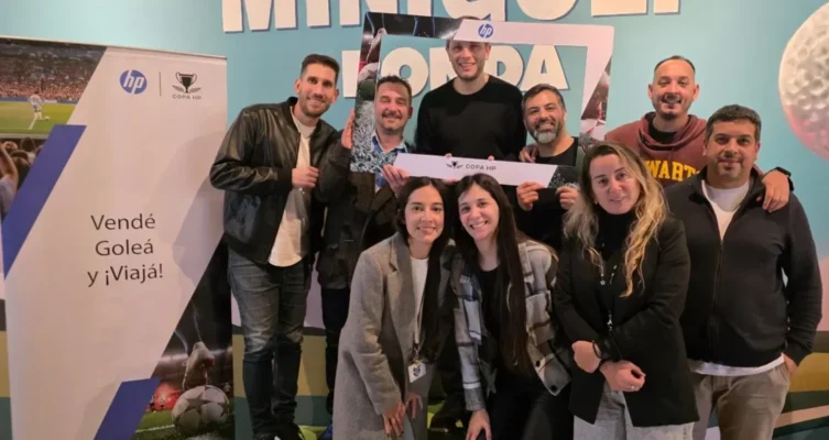 La Copa HP es un programa de incentivos vigente del 1º de mayo al 20 de junio, que transforma las ventas de productos de cómputo comercial en “goles”