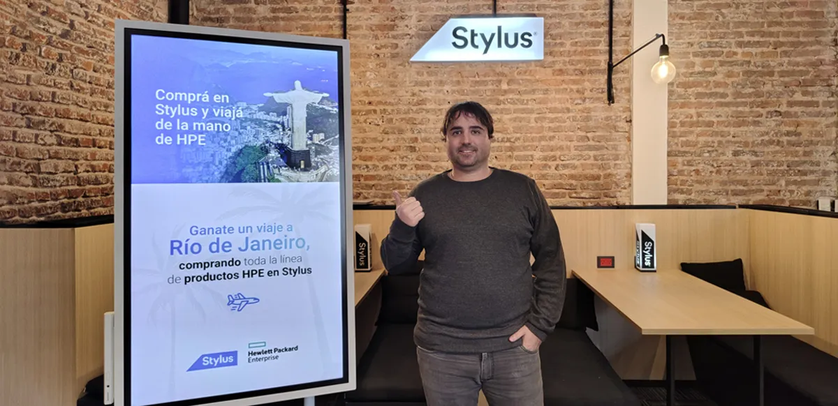 Sergio Moyano, Brand Manager de HPE en Stylus