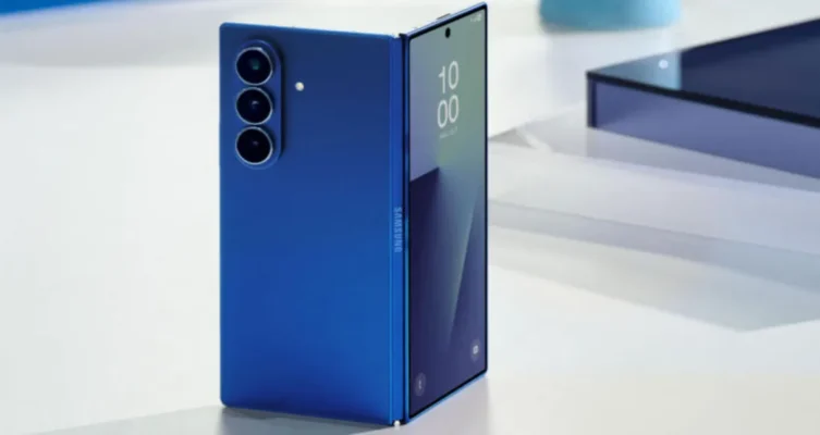 Así luce el nuevo Galaxy Z Fold7.