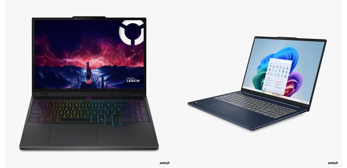 Lenovo y AMD presentaron sus nuevas notebooks con procesadores más potentes