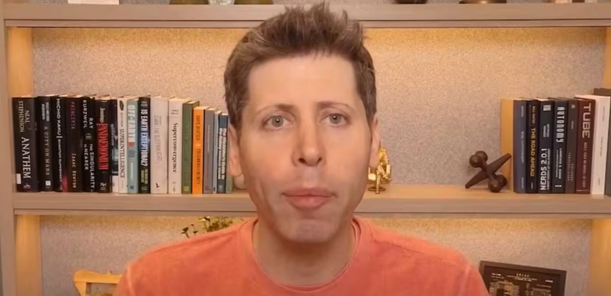 Sam Altman, CEO de OpenAI, anunciando el plan Stargate Argentina