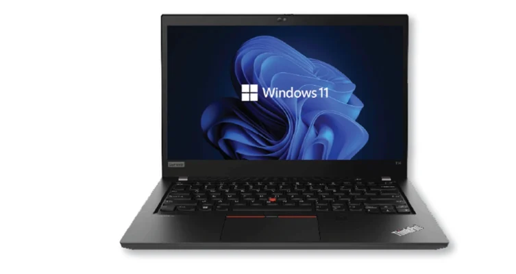 Laptop Lenovo con Windows 11 Pro.