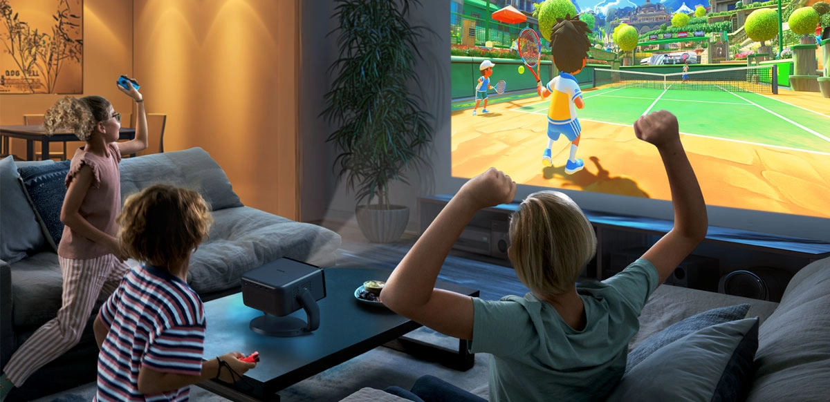 Los Epson EF21 y EF22 cuentan con proyección Full HD HDR de hasta 150 pulgadas, para llevar el cine a cualquier espacio.