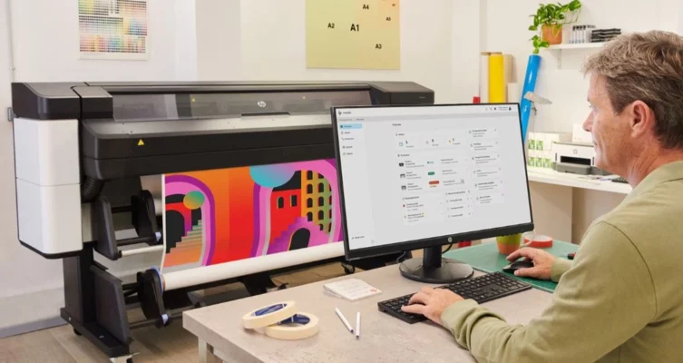 HP PrintOS Production Hub centraliza y agiliza la gestión de impresión.