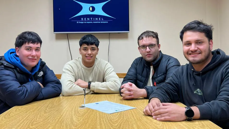 El equipo de Sentinel, la startup que busca solucionar los incendios forestales con drones autónomos