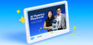 Salesforce presenta el AI Fluency Playbook, una guía para preparar a la fuerza laboral en la era de la IA agéntica.