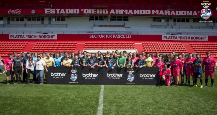 La tercera edición de la Brother Cup se presentó en el Estadio Diego Armando Maradona