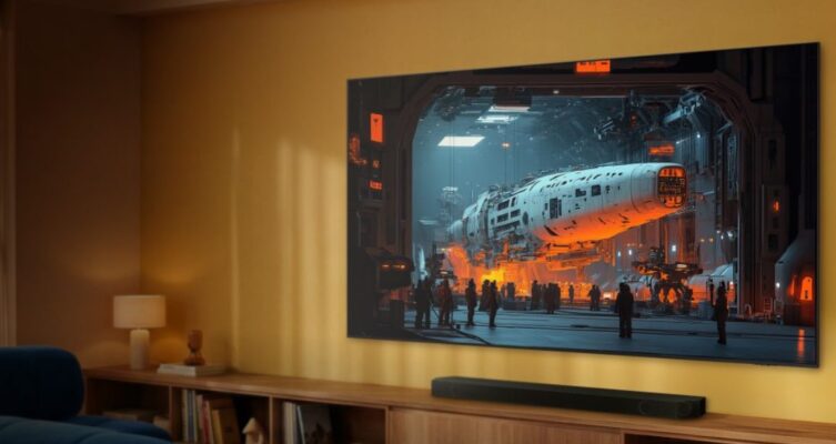 Samsung presenta su nuevo TV Crystal UHD de 98 pulgadas en Argentina.