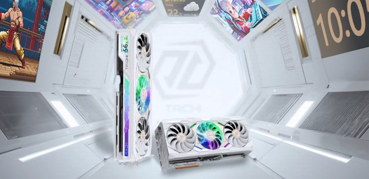 Entre las novedades gráficas se destaca la ASRock AMD Radeon RX 9070 XT Taichi White 16GB OC