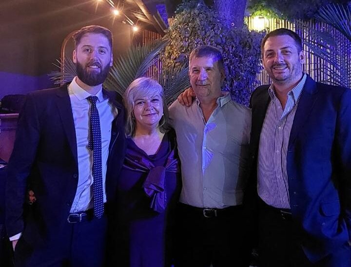 Martín, Liliana, Daniel y Germán Osquiguil: la familia detrás de L&D Computación y de más de 35 años en el canal IT.