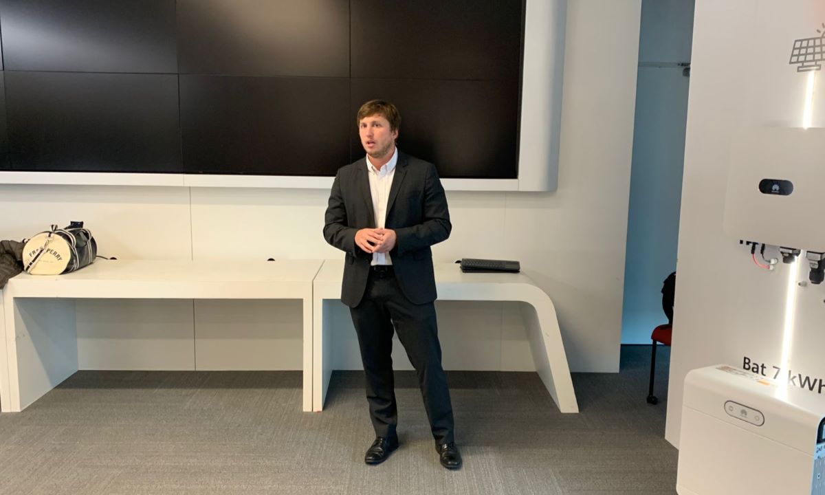 Ignacio Dapena, Director de Huawei Digital Power para Argentina, Uruguay y Paraguay, destacó el rol clave de la digitalización en la transformación energética.