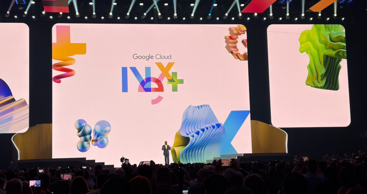 Thomas Kurian, CEO de Google Cloud, durante su keynote de Google Cloud Next 2026.