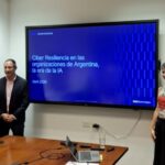 Marcelo Garaffa, Juan Malizia y Virginia Marega, directivos de Dell Technologies