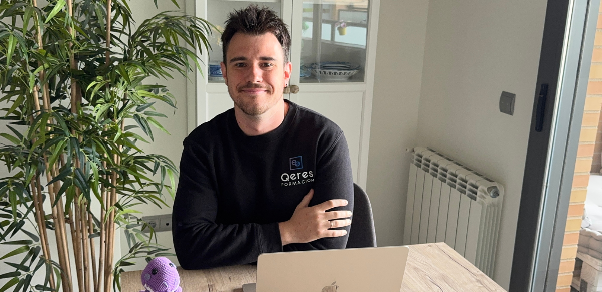 David Merino, CEO y cofundador de Qeres Formación.