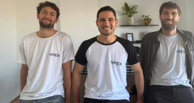 Los fundadores del proyecto: Joaquín Eidlicz, Agustín Mendilaharzu y Martín Anús.