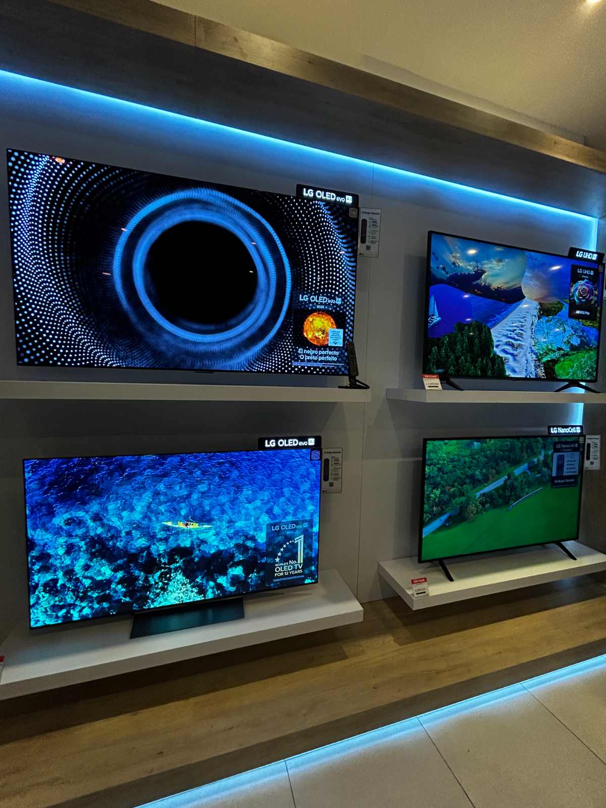 Los televisores OLED de LG se destacan por su calidad de imagen, negros puros y tecnologías inteligentes orientadas a una experiencia audiovisual premium.
