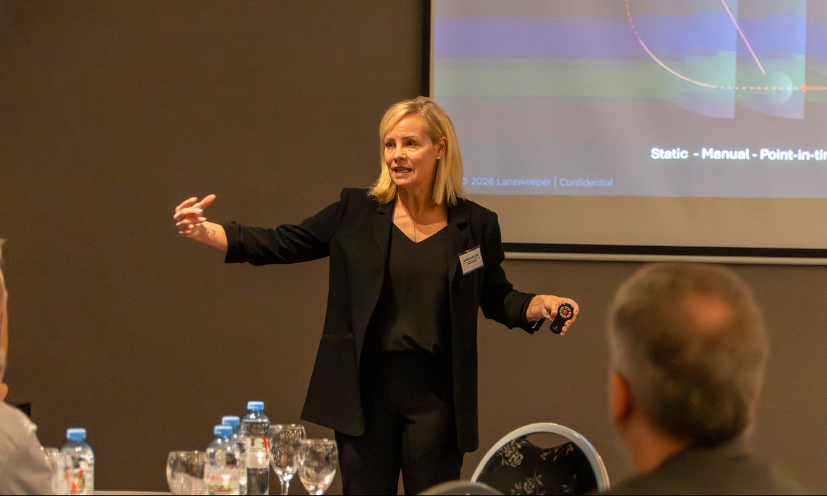 Christina Klein, VP Global MSP de Lansweeper, compartió una visión global sobre los desafíos del mercado de servicios gestionados y la importancia de maximizar el revenue dentro de cada cliente.