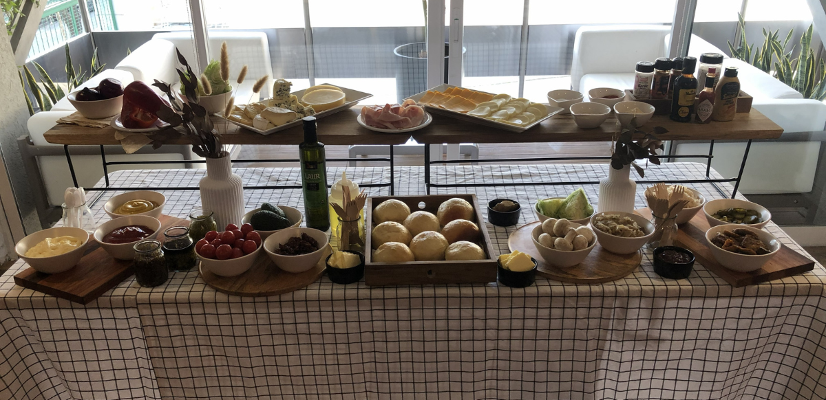 La creatividad fue protagonista durante la competencia gastronómica.