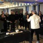 Canales, clientes, ejecutivos de Distecna y representantes de Logitech participaron de la iniciativa “La Hamburguesa del Mundial”, una propuesta orientada al networking y el trabajo colaborativo.