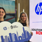 Axel Ramírez y Rocío Piñeiro, de HP en Solution Box.