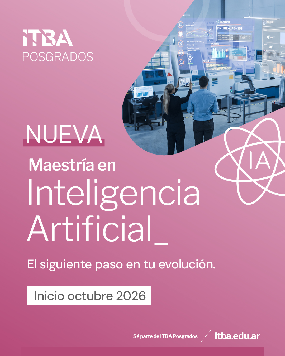 El programa tendrá una duración de 24 meses, modalidad virtual y un encuentro presencial mensual.