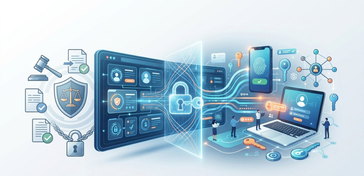 La biometría conductual y la autenticación basada en riesgos permiten validar la identidad del usuario sin interrumpir la experiencia digital.