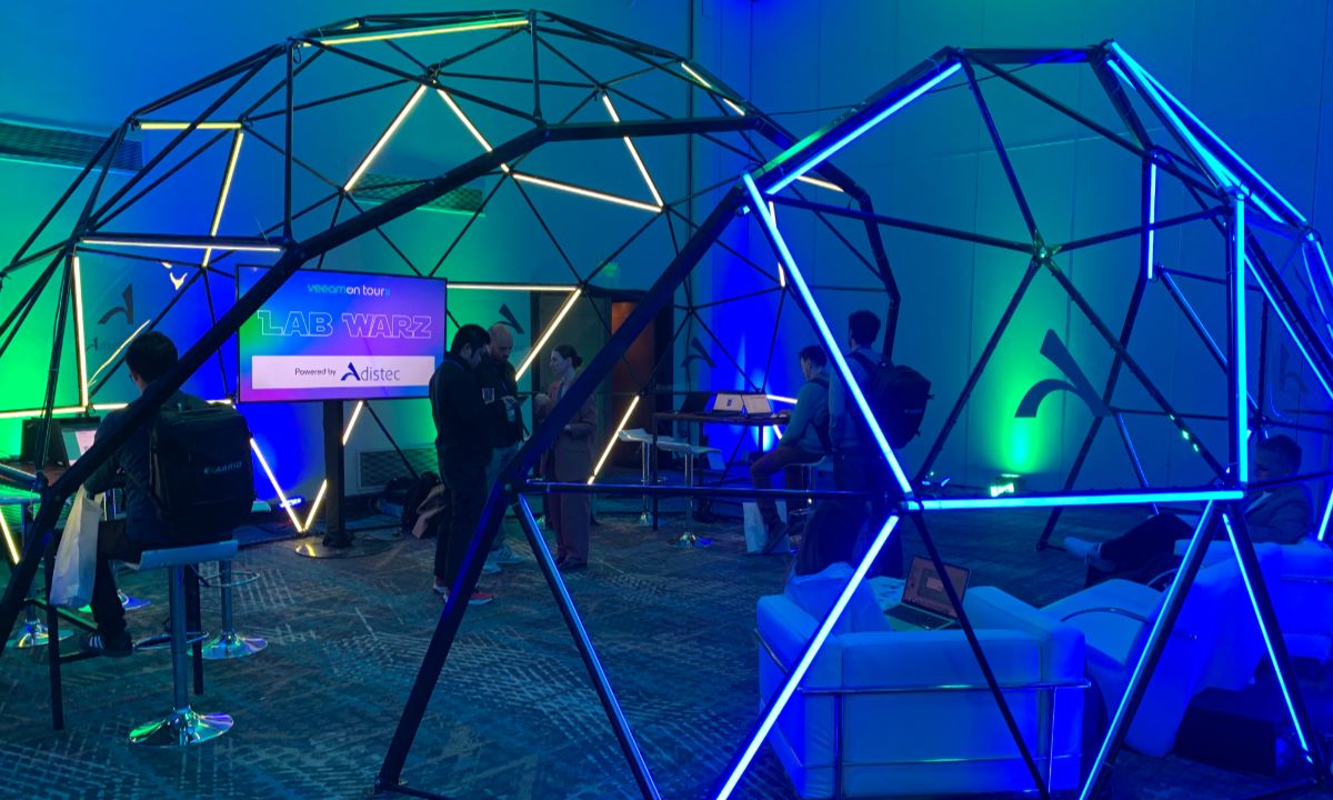 Adistec, una de las empresas que acompañaron VeeamON Tour Buenos Aires como sponsor Platinum.