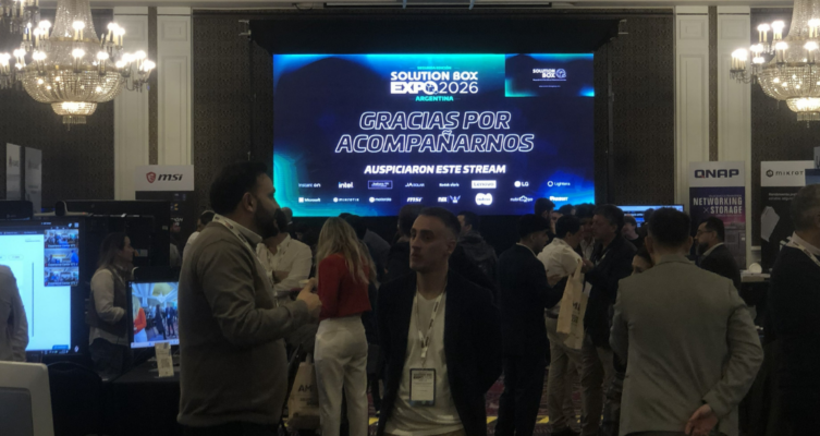 Solution Box Expo 2026 reunió en el Hotel Intercontinental a fabricantes, distribuidores, integradores, resellers e ISPs del ecosistema tecnológico argentino.