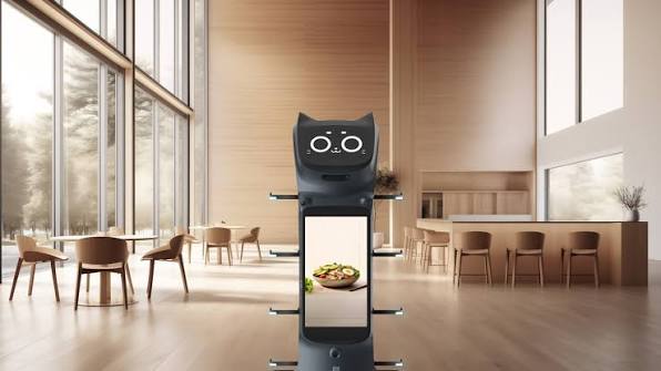 Los robots colaborativos pueden asistir al personal gastronómico transportando pedidos y retirando elementos de las mesas.