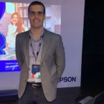 Jordi Ribas, gerente regional de Producto de Epson EcoTank para Latinoamérica, durante la presentación de la nueva generación de impresoras.