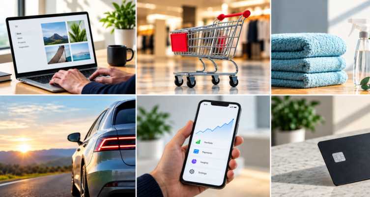Qué muestran las mediciones sobre Retail, cuidado del hogar, automotriz, banking, fintech y servicios digitales