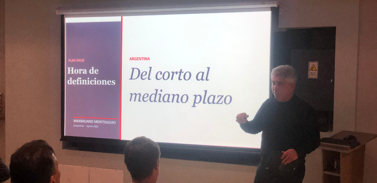 Maximiliano Montenegro, periodista y economista argentino.