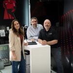 Equipo Kingston. Candelaria Alvarez, marketing; Juan Ignacio do Poro country Manager; José Luis Fernández gerente de Tecnología