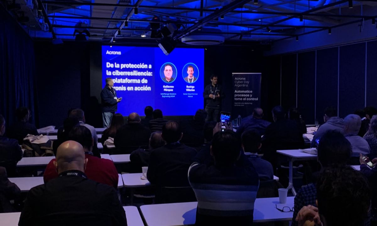 Acronis Cyber Day Argentina 2026 reunió a más de 30 partners, entre MSPs, resellers e integradores, para analizar las tendencias de la ciberseguridad y las oportunidades de negocio vinculadas a los servicios gestionados, la automatización y la protección de datos.