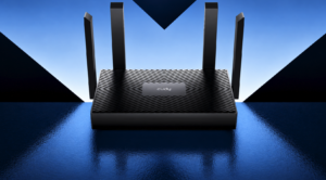 El router ofrece una velocidad combinada de hasta 1501 Mbps, con 1201 Mbps en la banda de 5 GHz y 300 Mbps en 2,4 GHz.