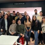 La actividad se desarrolló en el showroom de LG, ubicado en el piso 12 de sus oficinas en Belgrano.