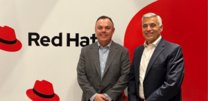 Mike Ferris y Jorge Payró, de Red Hat