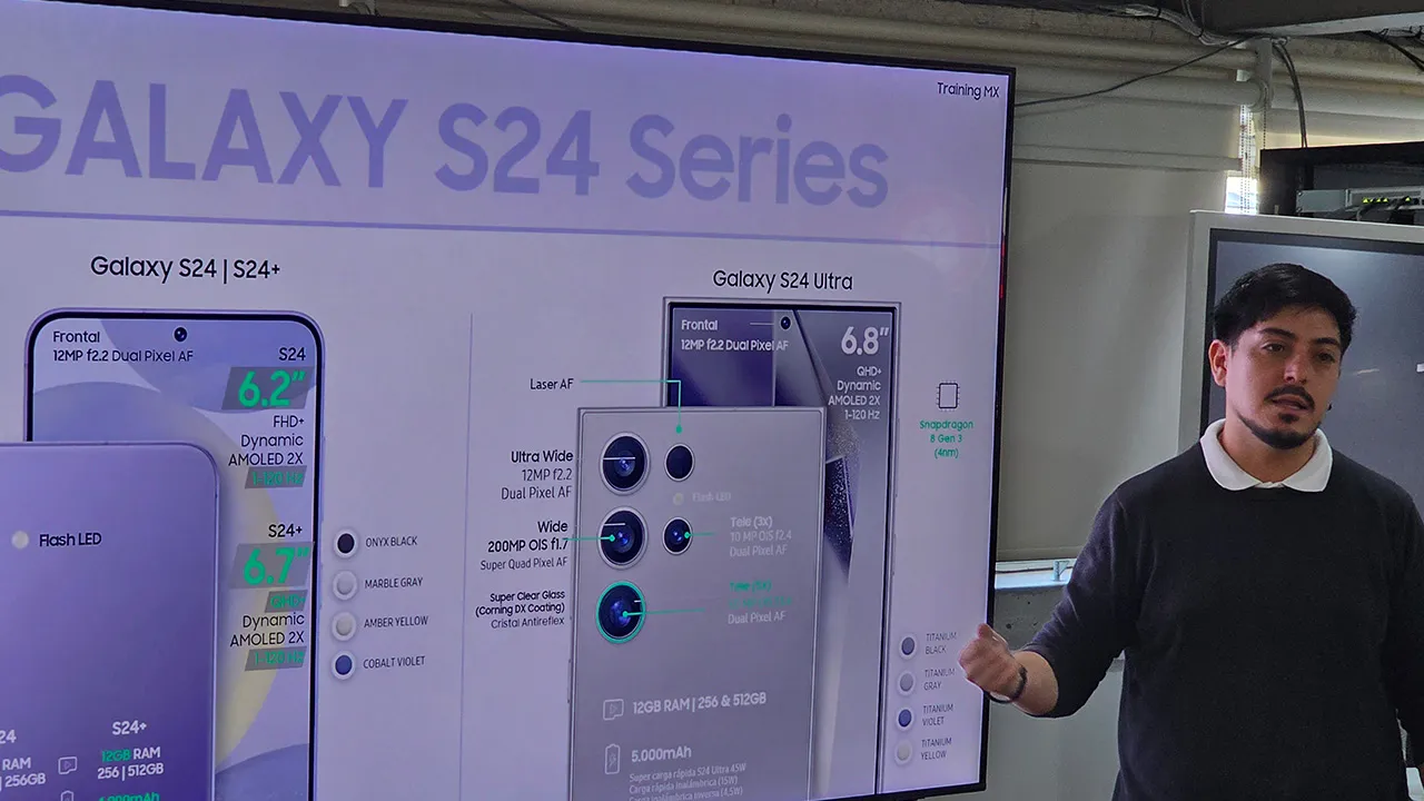 Facundo Blasich, MX Retail Training de Samsung.