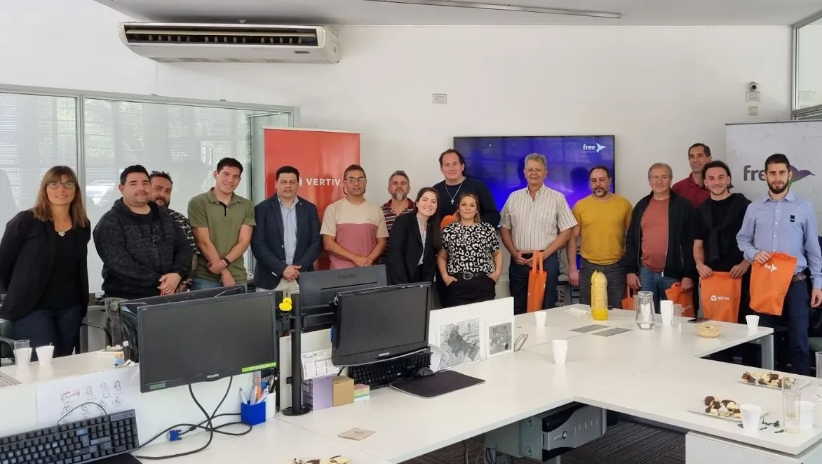 Evento de Free con Vertiv.