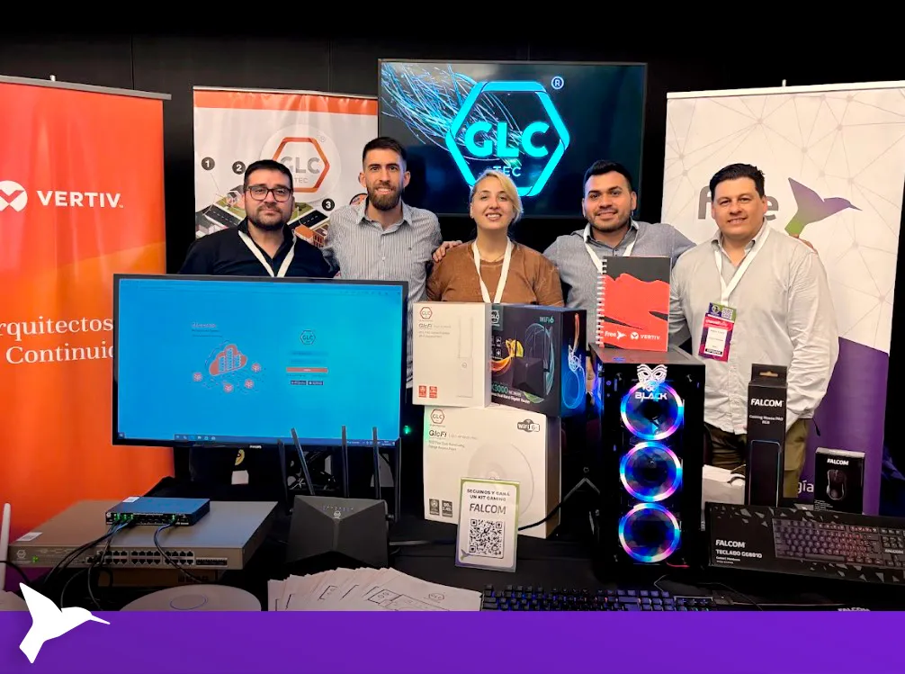 Free con GLC y otras marcas presentes en eventos.