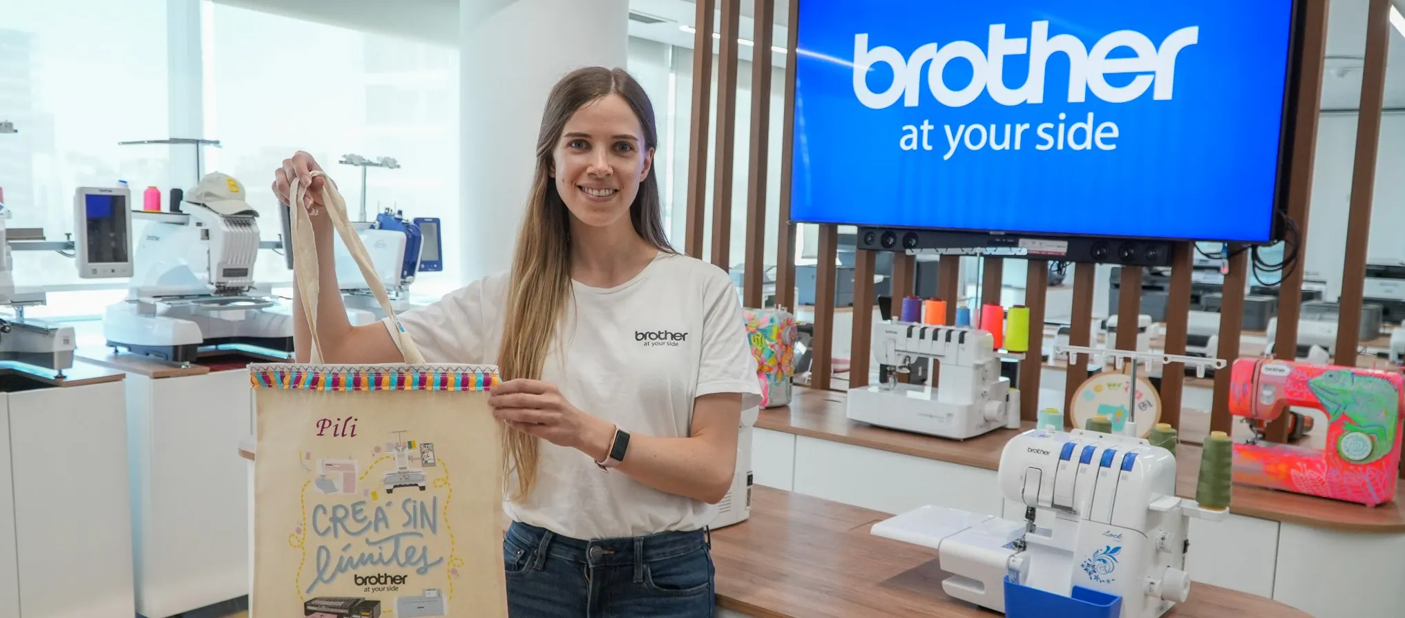 Solenne Grosjean, Supervisora de Marketing de Brother