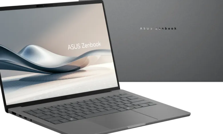 ASUS Zenbook A14, ligereza y potencia en un diseño revolucionario con IA.