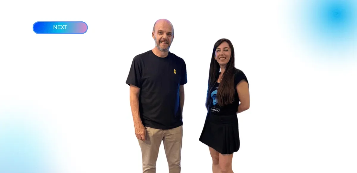 Alejandro Melamed y Desirée Jaimovich