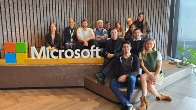 Equipo de Microsoft e Iplan.